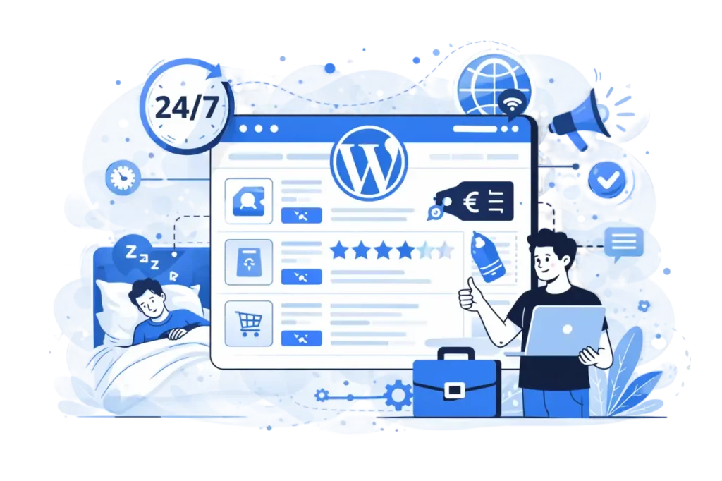 Wordpress Sajt Je Brz I Dostupan 24h