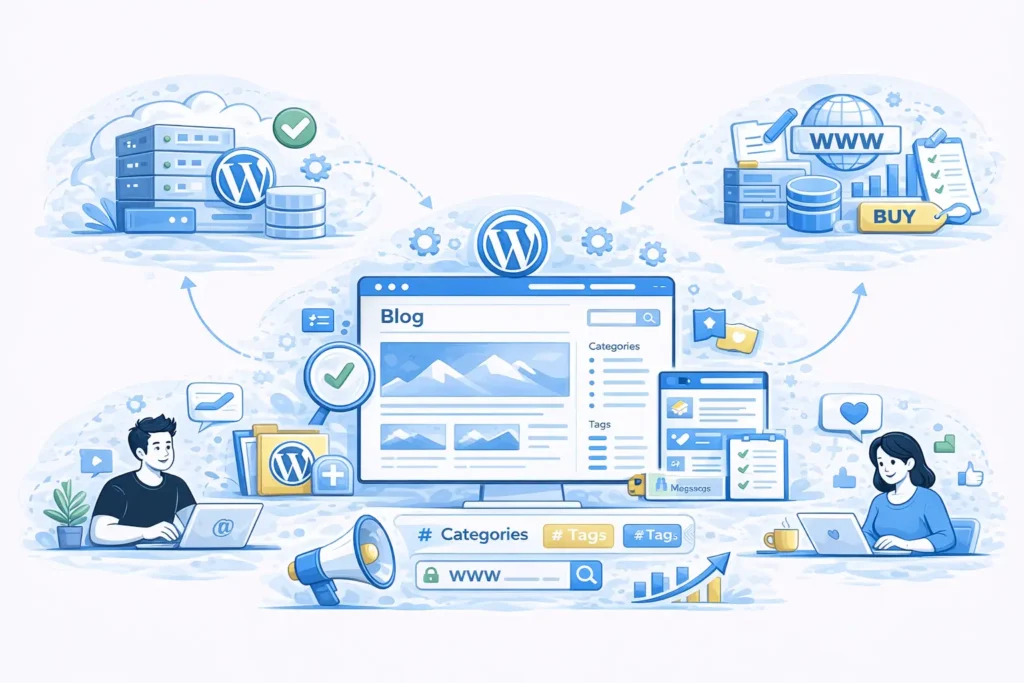 Profesionalna izrada blog sajta na WordPress platformi